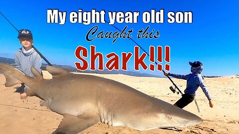 MY SON CAUGHT THE BIGGEST FISH! CRAZY FISHING DAY! FISHING WITSAND PART 2!