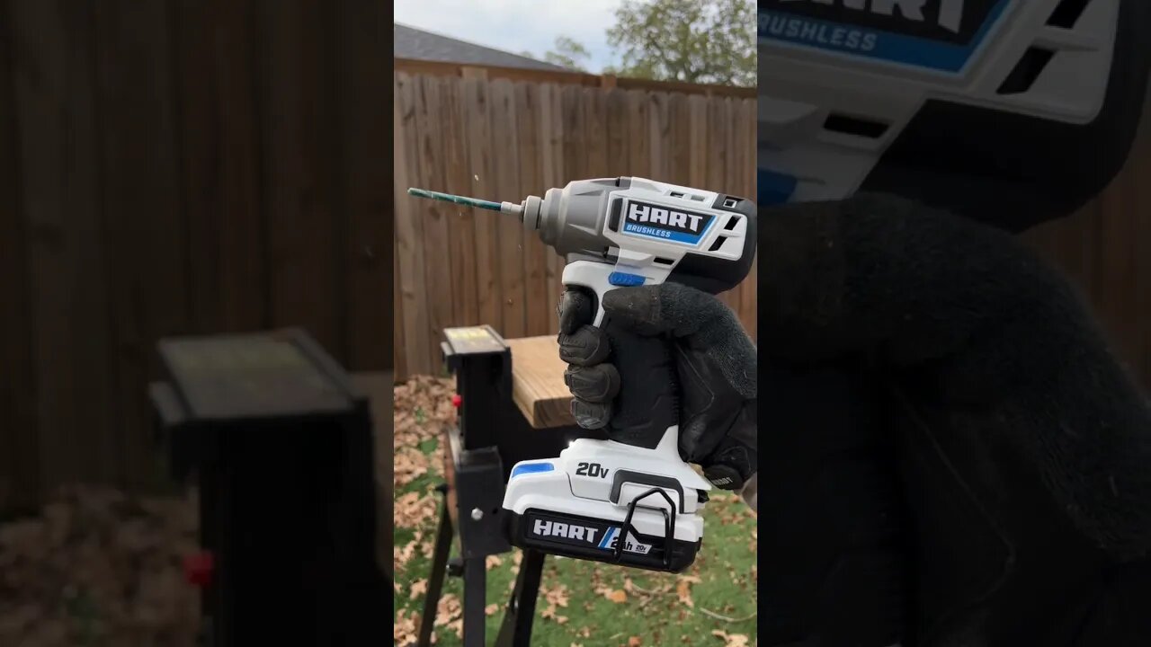 NEW HART 20V Brushless Impact Driver! First Run