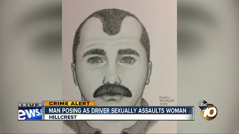 Man posing as driver sexually assaults woman