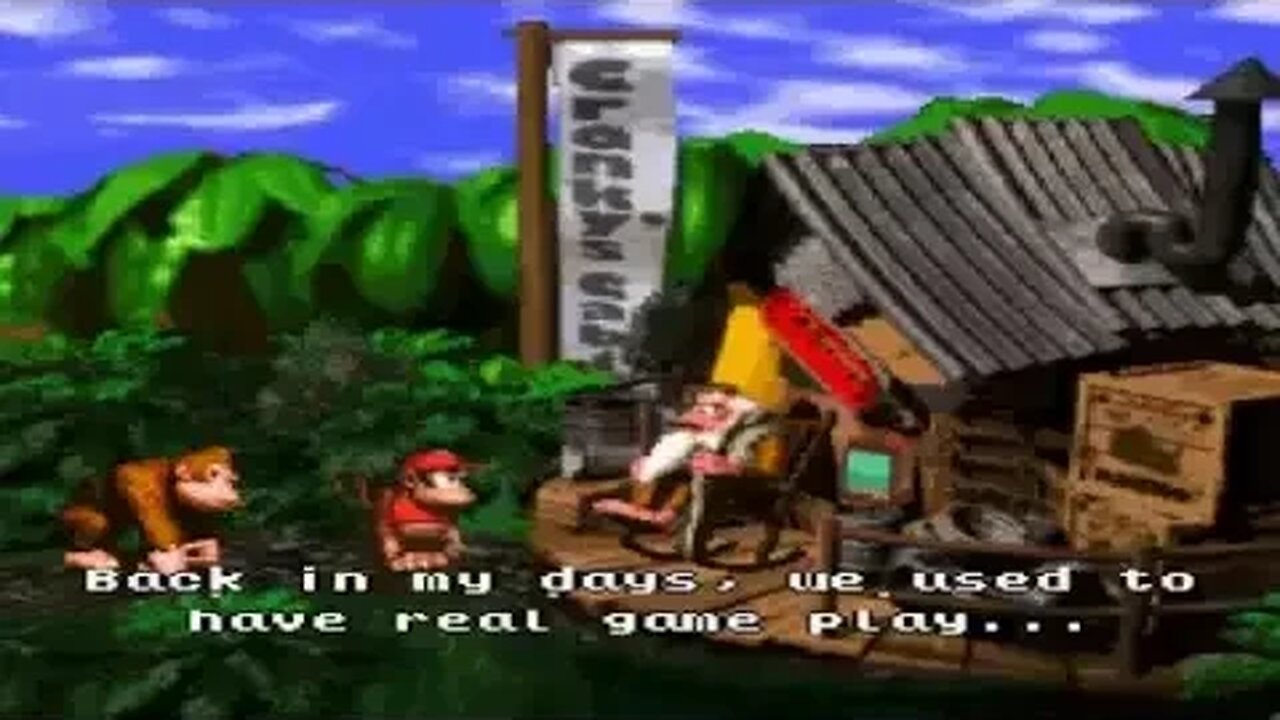 Cranky Kong Was Ahead Of His Time