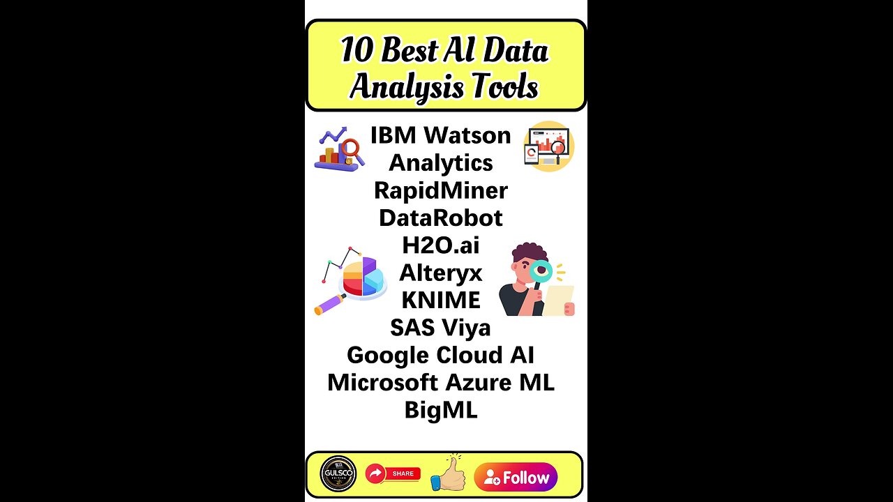 10 Best AI Data Analysis Tools #Aitools