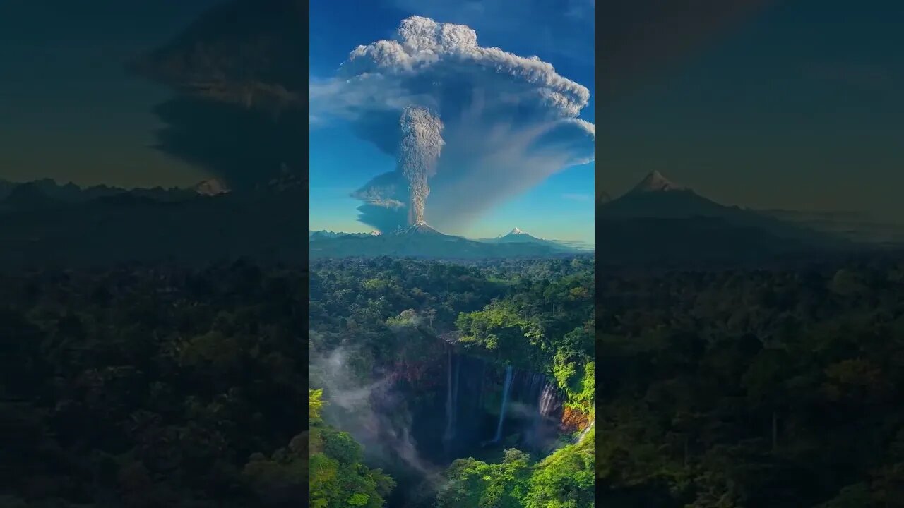 Super beautiful volcanic eruption 超级绝美火山爆发 超級絕美火山爆發