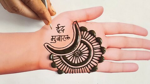 Eid special beautiful henna design art