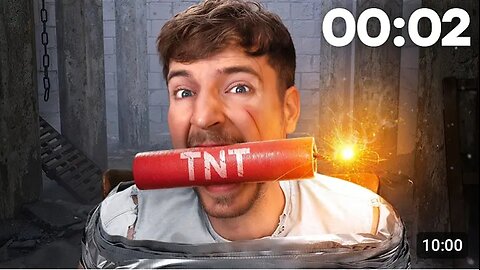 This room will destroyed in ten/10 minutes mrbeast new video