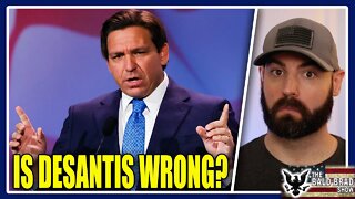 DeSantis sets the record straight