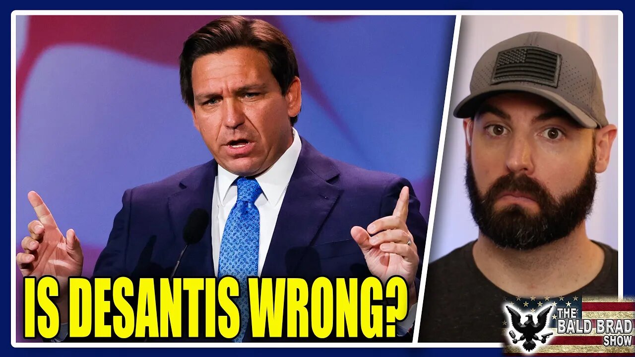 DeSantis sets the record straight