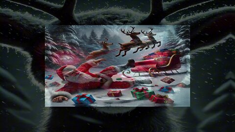 "🦌🎅 The Curse of Rudolph: A Haunted Christmas Night 🎄❄️"