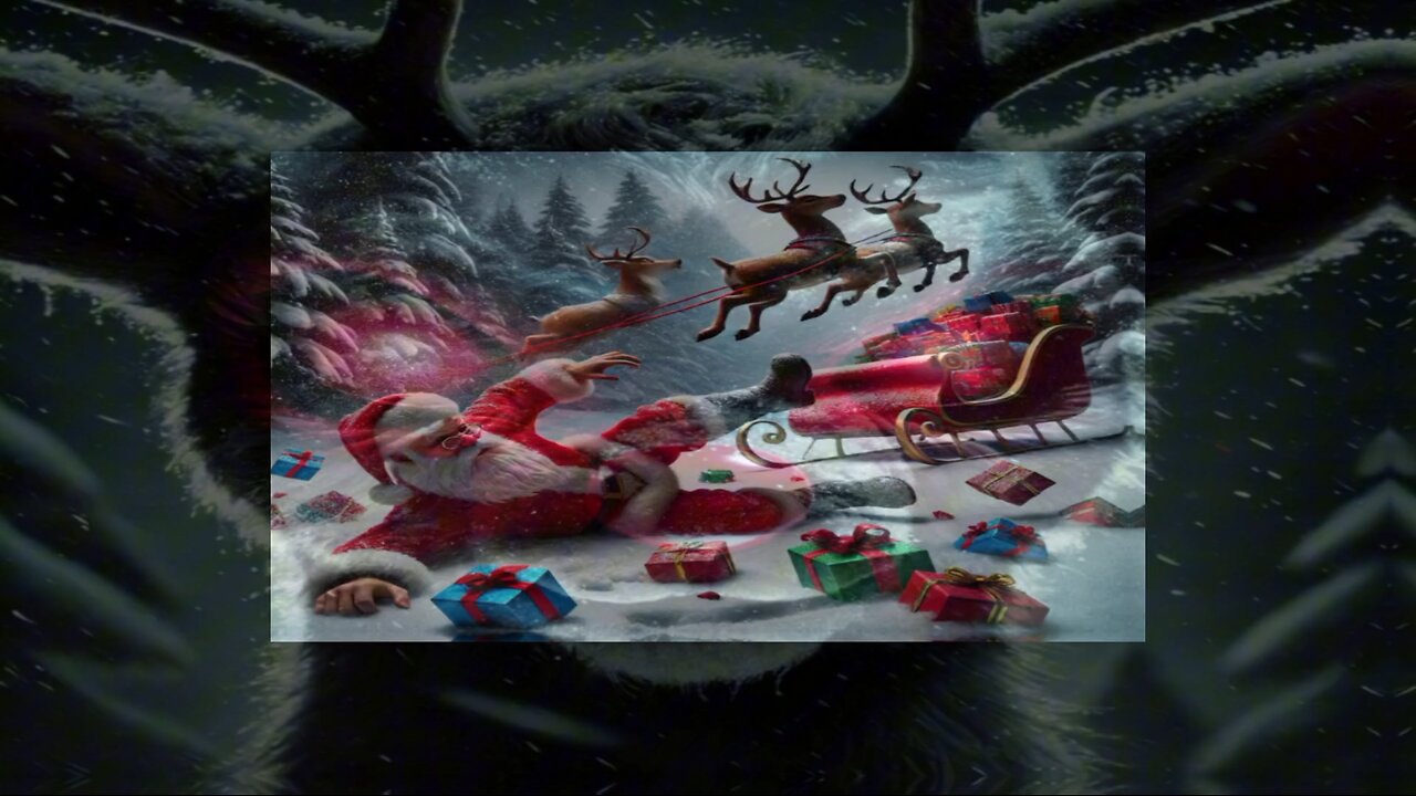 "🦌🎅 The Curse of Rudolph: A Haunted Christmas Night 🎄❄️"