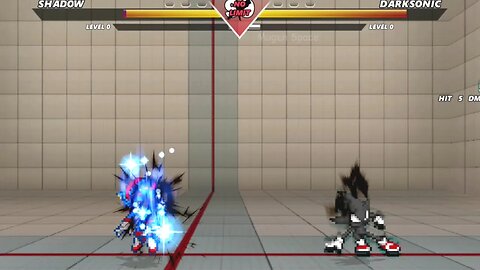 3 Shadow VS 3 Dark Sonic I Sonic Battle Mugen
