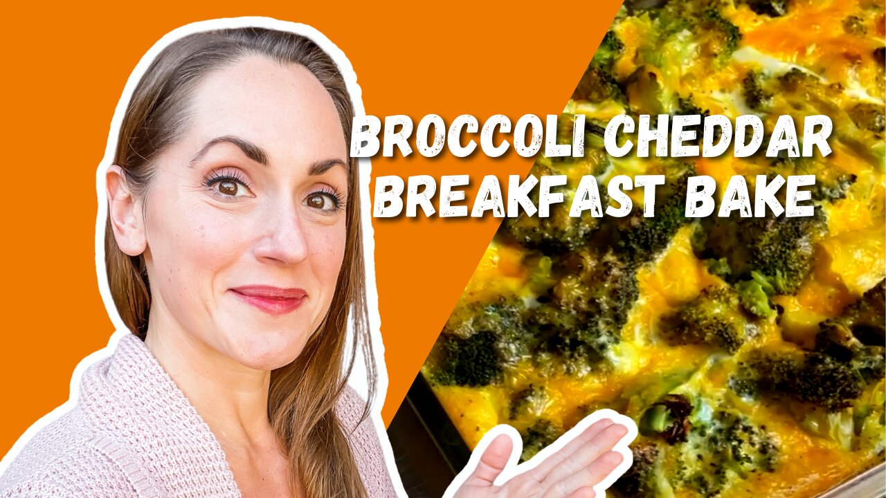 Broccoli Cheddar Breakfast Bake Recipe | Lean and Green | Lunch with Lisa