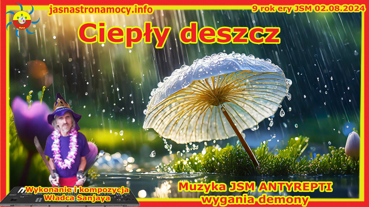 Ciepły deszcz - Wykonanie i kompozycja Władca Sanjaya Muzyka JSM ANTYREPTI