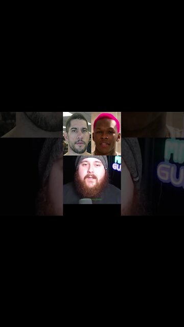 MMA Guru is happy Israel Adesanya lost to Alex Pereira and Guru proves he is autistic