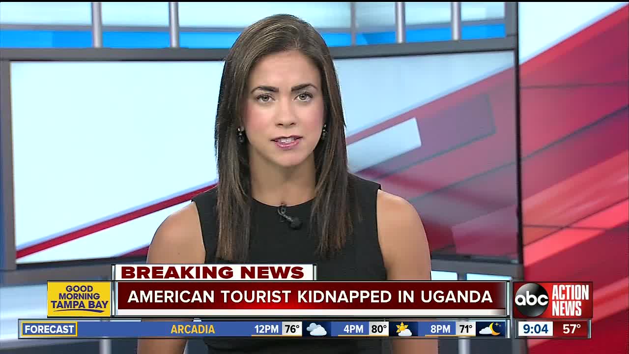 American tourist kidnapped in national park in Uganda, officials say