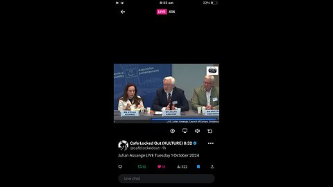 Julian Assange speech 01/10/2024