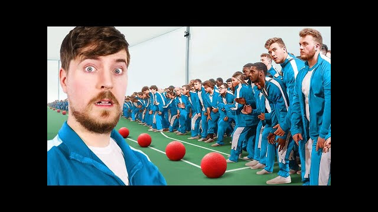 World's Largest Game Of Dodgeball