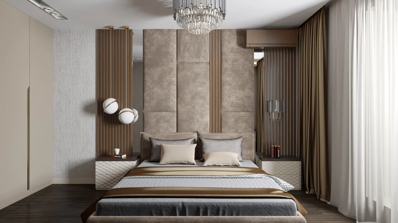 Modern bedrooms designs 2021 - original ideas, fashion trends, photos