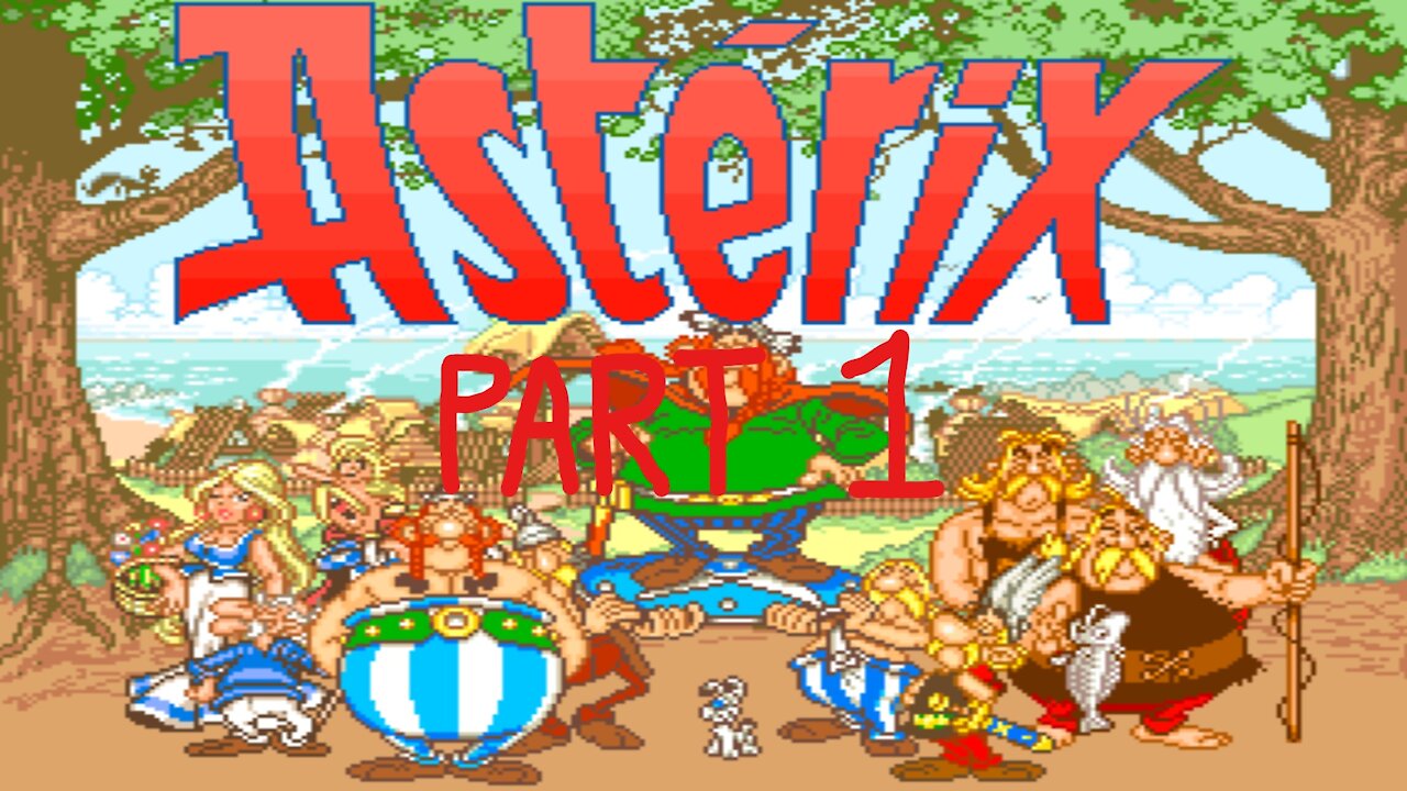 ASTERIX ARCADE GAMEPLAY -PART 1