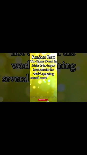 Incredible Random Facts That Will Expand Your Mind! [2023] #shorts #facts #viralshorts #fyp #life