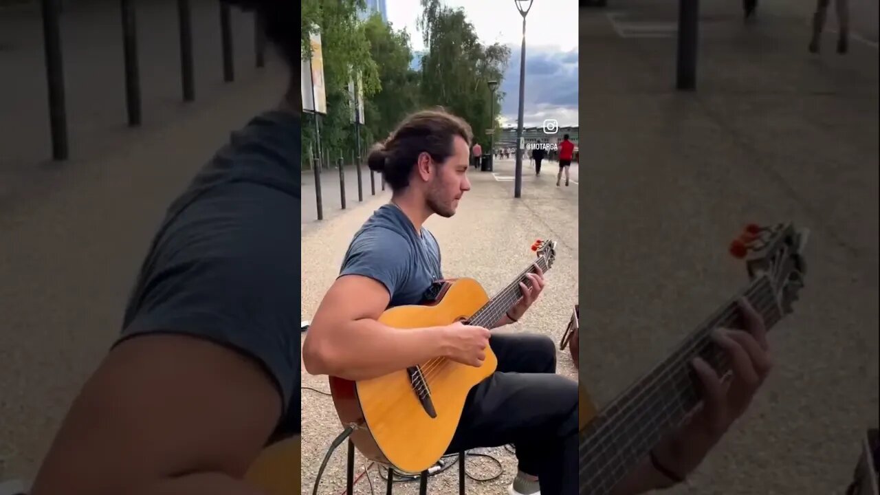 Every breath you take by The Police #fingerstyle #fyp #busking #london #shorts