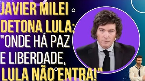 Bolsonaro argentino humilha Lula: "Não negocio com comunistas!"