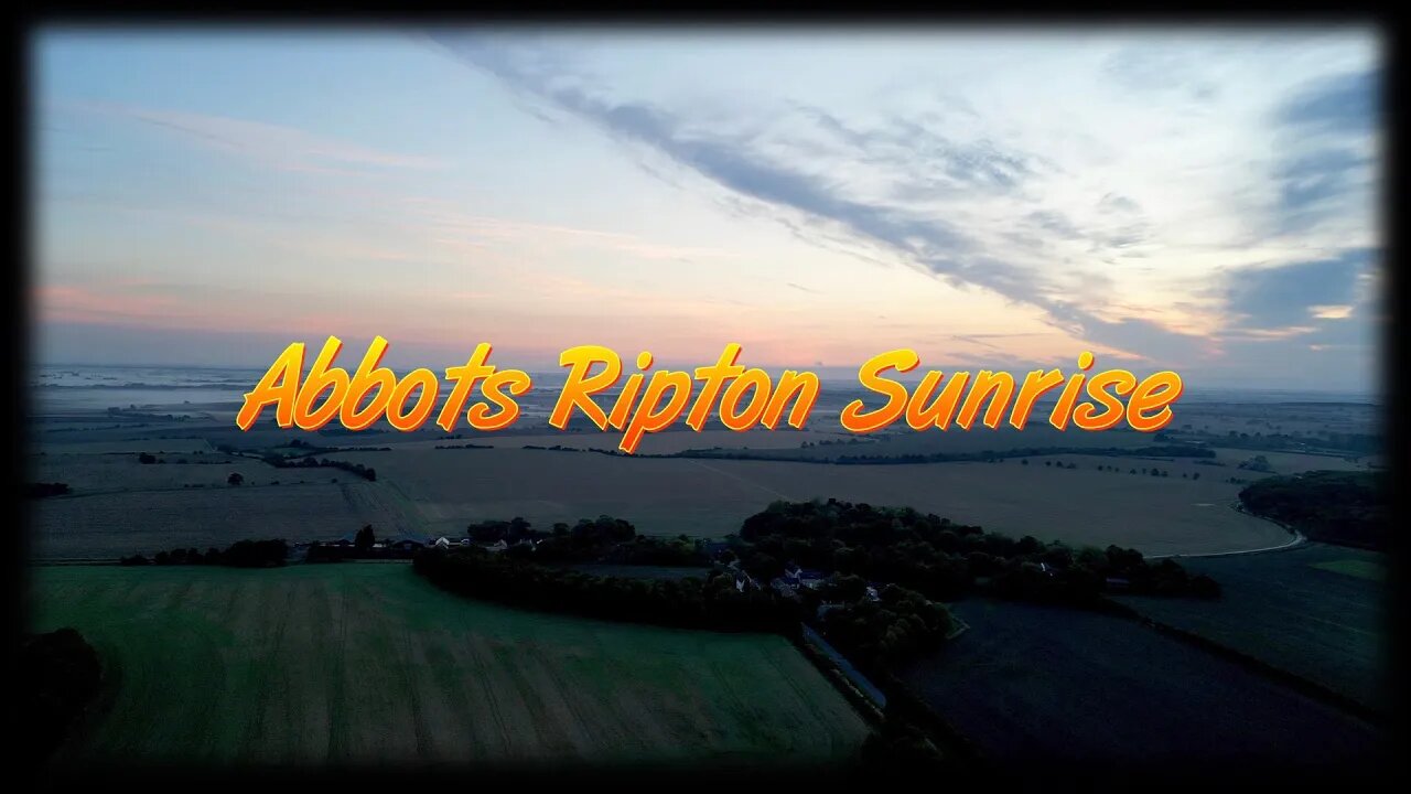 Abbots Ripton Sunrise Cambridgeshire