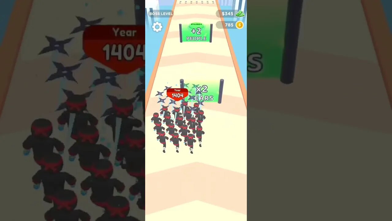 Crowd Evolution 👆
