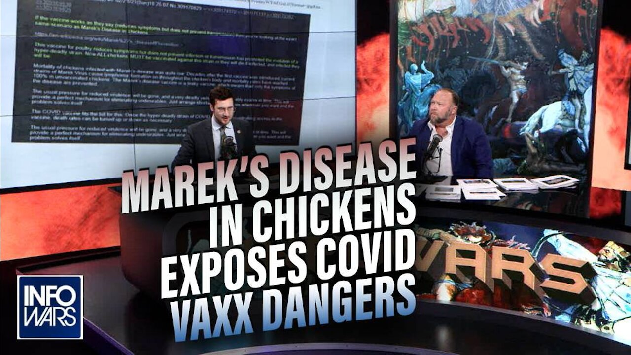 Marek's Disease in Chickens Exposes True Dangers of COVID Injections