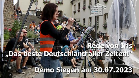 Rede von Iris - Demo Siegen am 30.07.2023