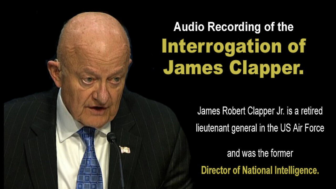 Grabación de audio parcial del interrogatorio a James Clapper en español