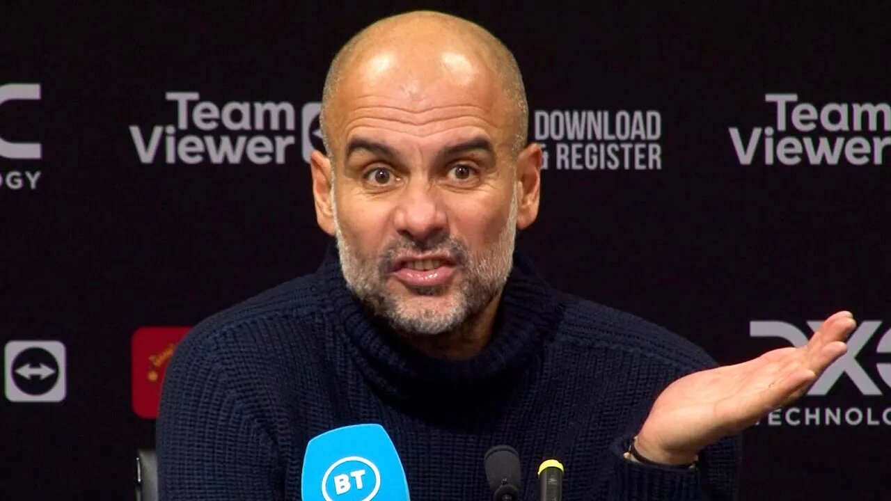 'Rashford was OFFSIDE! Distracted our keeper and defenders!' | Pep Guardiola | Man Utd 2-1 Man City