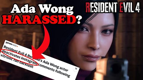 Ada Wong Actress DELETES Instagram Posts After Criticism? Resident Evil 4 Remake Drama!