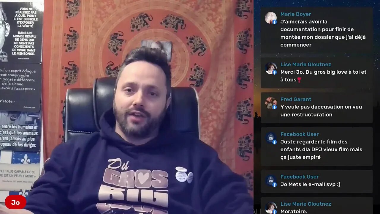 Ce Soir Je Reçois Jeff , Nancy Et François Pour Parler De La DPJ 2e Partie