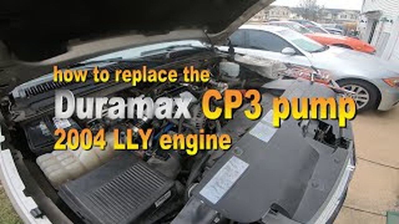 DURAMAX LLY 2004 CP3 PUMP REPLACEMENT