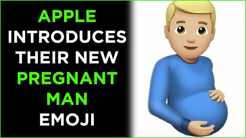 Apple Pregnant Man Emoticon