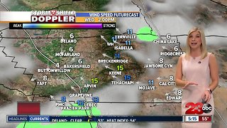 Valley rain chances begin Tuesday evening