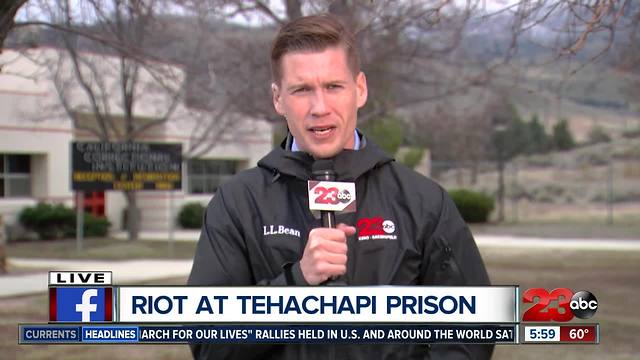 Prison riot in Tehachapi