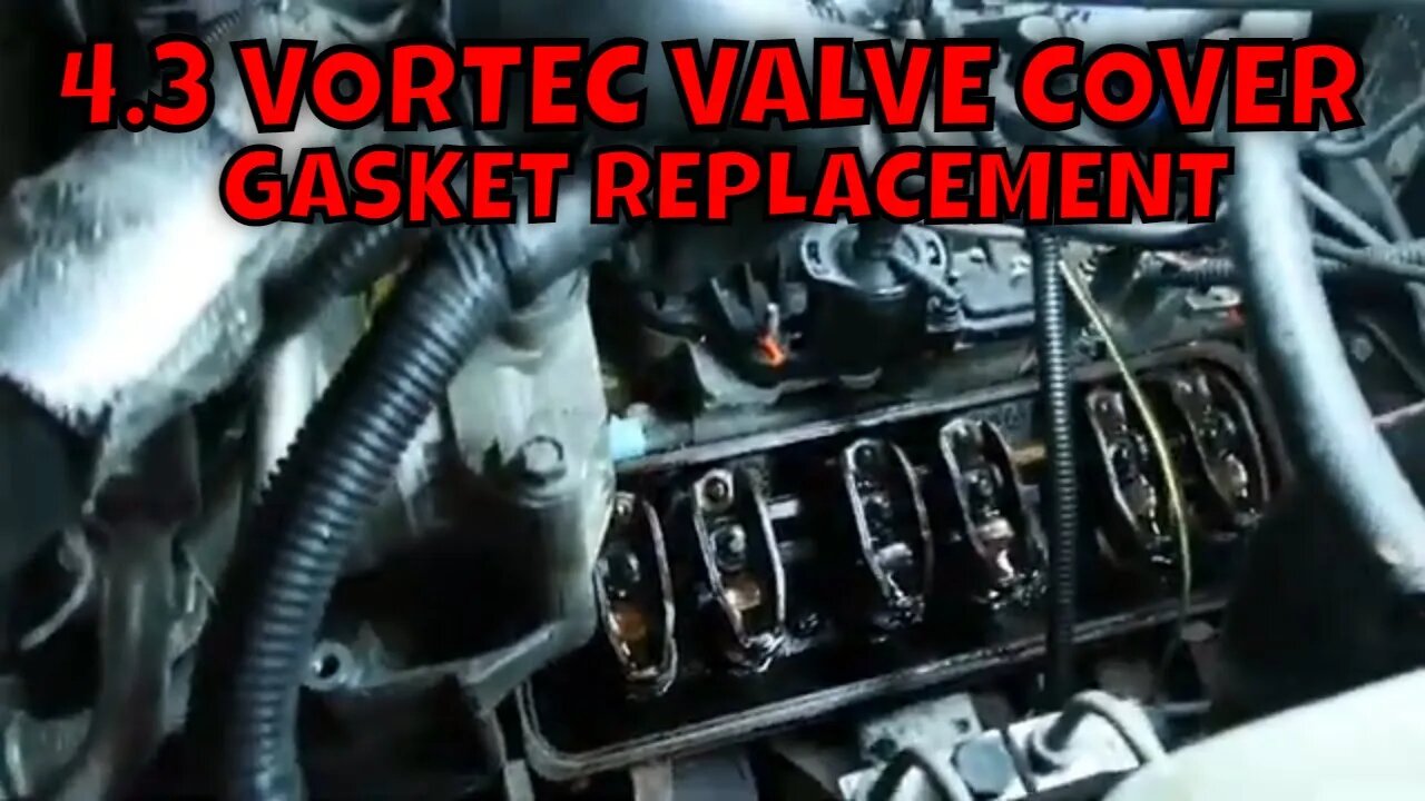 2002 CHEVY S-10 XTREME VALVE COVER GASKET REPLACEMENT