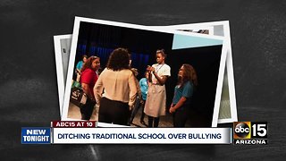 Parents ditching traditional school over bullying