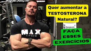 Como aumentar a testosterona com o Treino