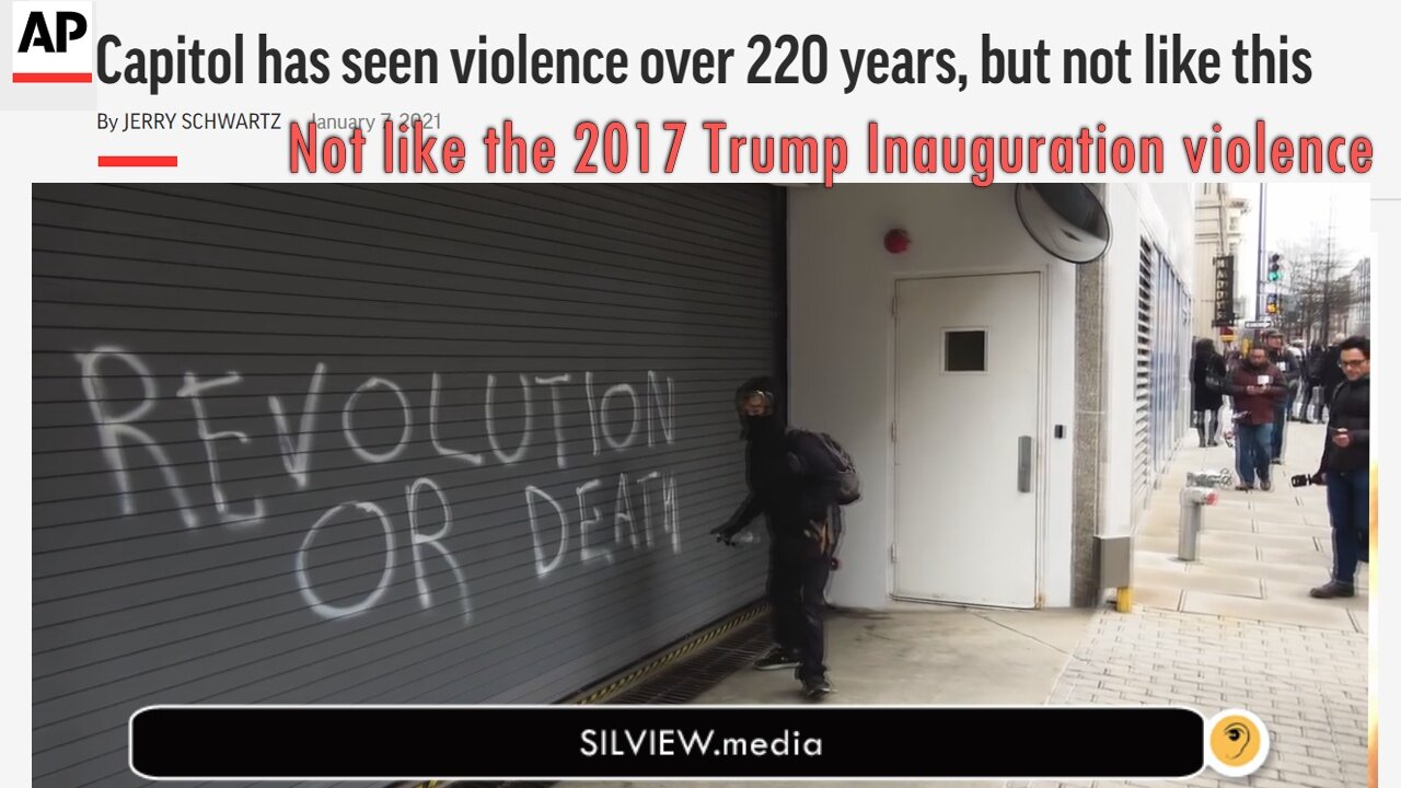 Capitol has seen violence over 220 years, but not like the one in 2017 (rare footage)