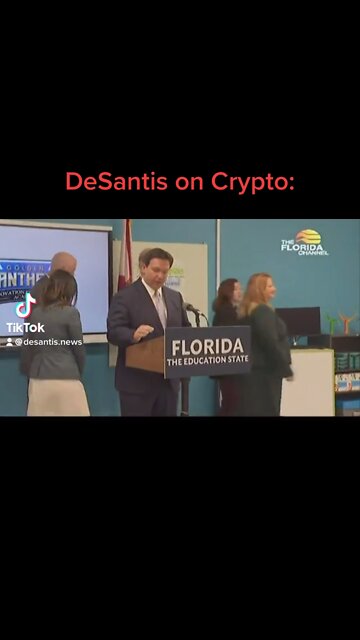 DeSantis on Crypto