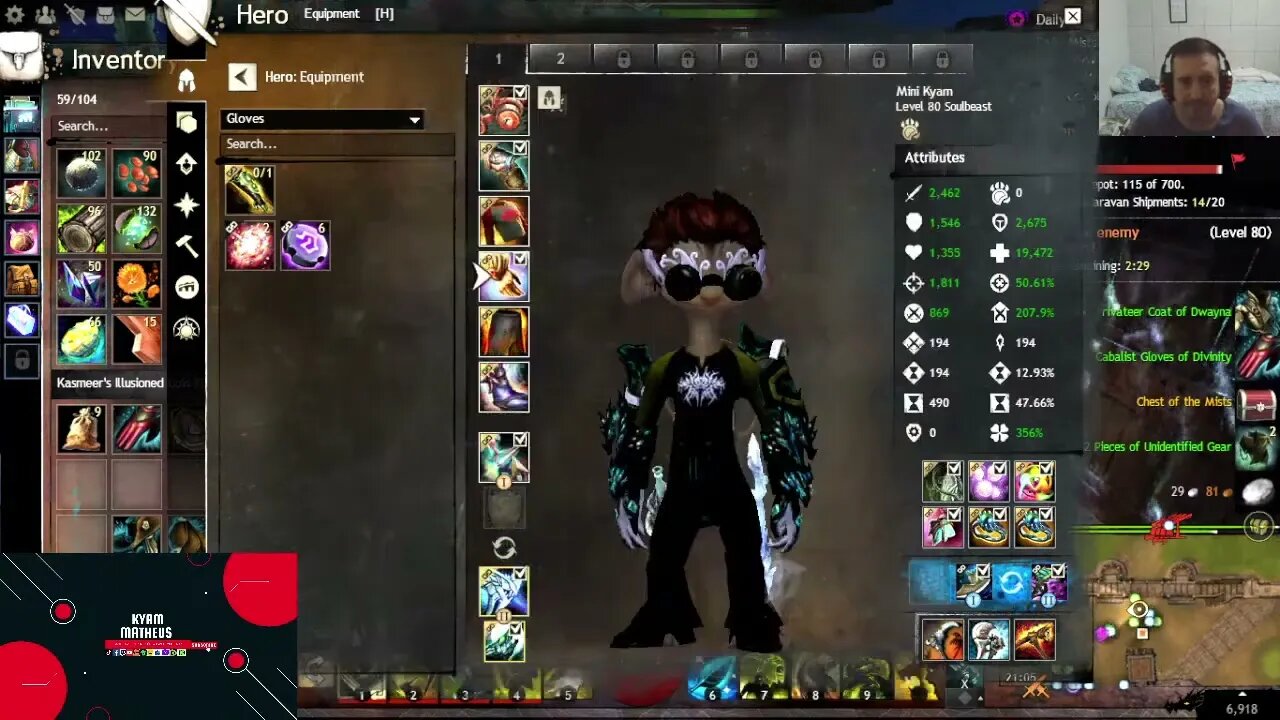 FARMING ,PVP and WvW MULTICLASS and Builds !!!!!