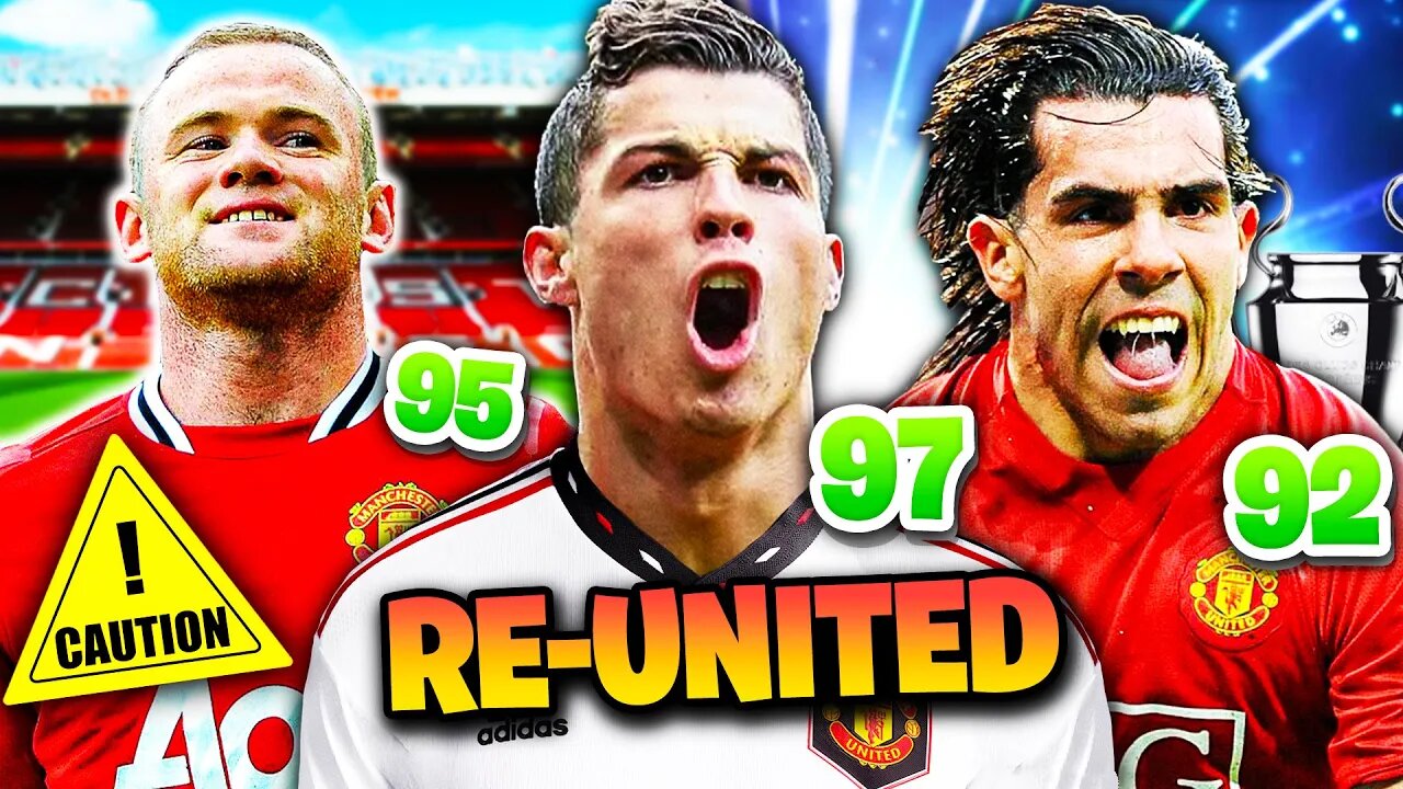 I REUNITED PRIME ICON ROONEY, RONALDO and TEVEZ and they BROKE RECORDS…FIFA 23 Career Mode