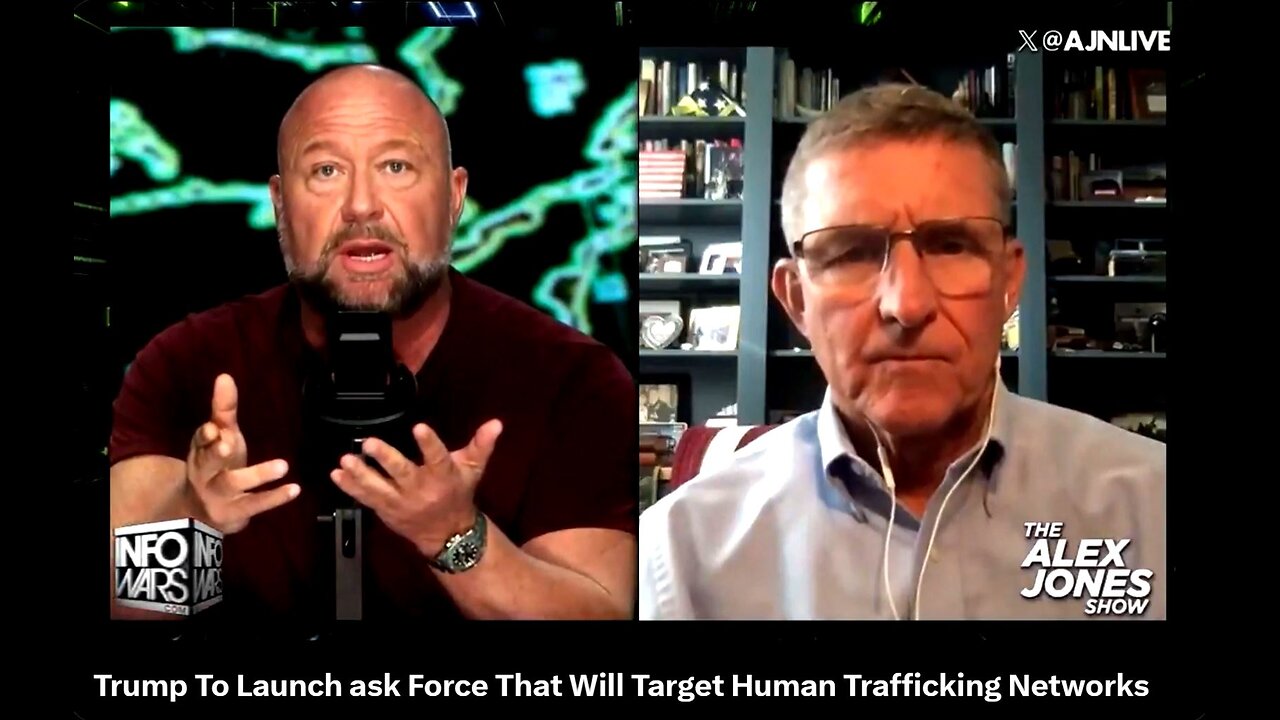 GENERAL MIKE FLYNN with Alex Jones