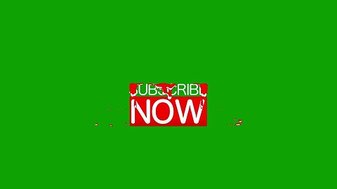 Social Media Lower Third Slimey Subscribe Now 6 Colors Motion Graphics 4K 30fps Copyright Free
