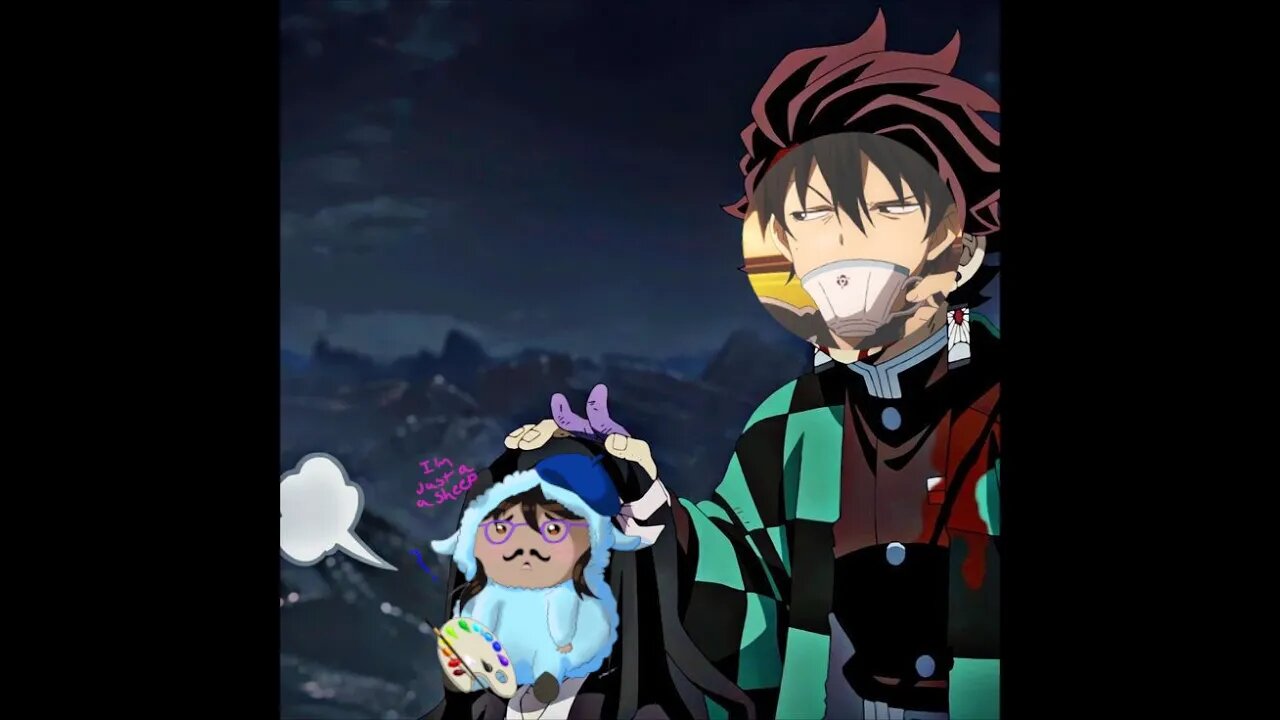 [spoilers] My Sister and I talked about everything, but the new episode of Demon Slayer.