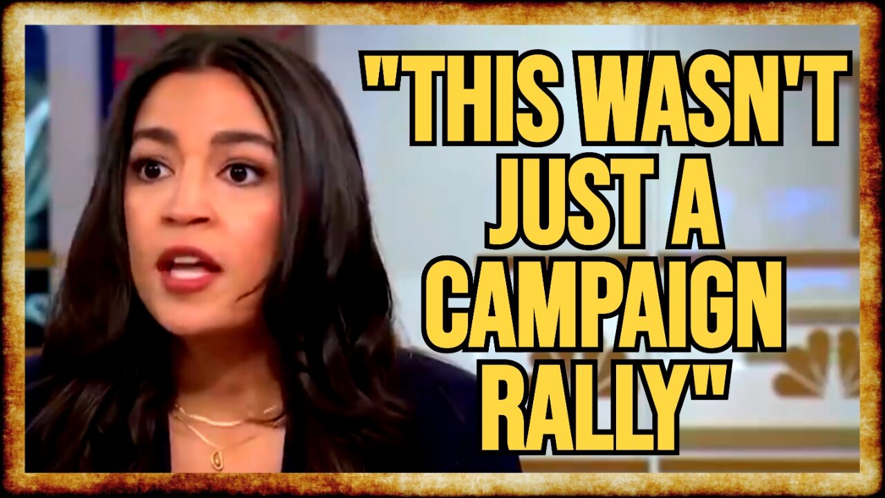 AOC Calls Trump MSG Rally a "Mini Jan 6th" Event