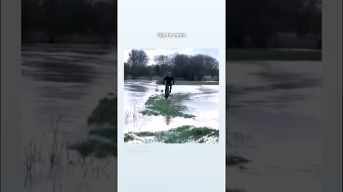 #bikefails it's only a little bit of water