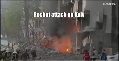 Rocket attack on Kyiv
