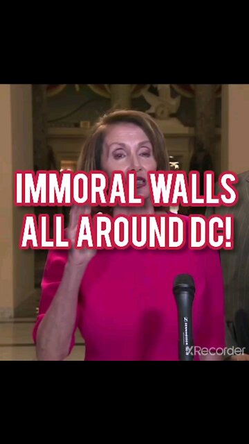 IMMORAL WALLS ARE ALL AROUND DC!